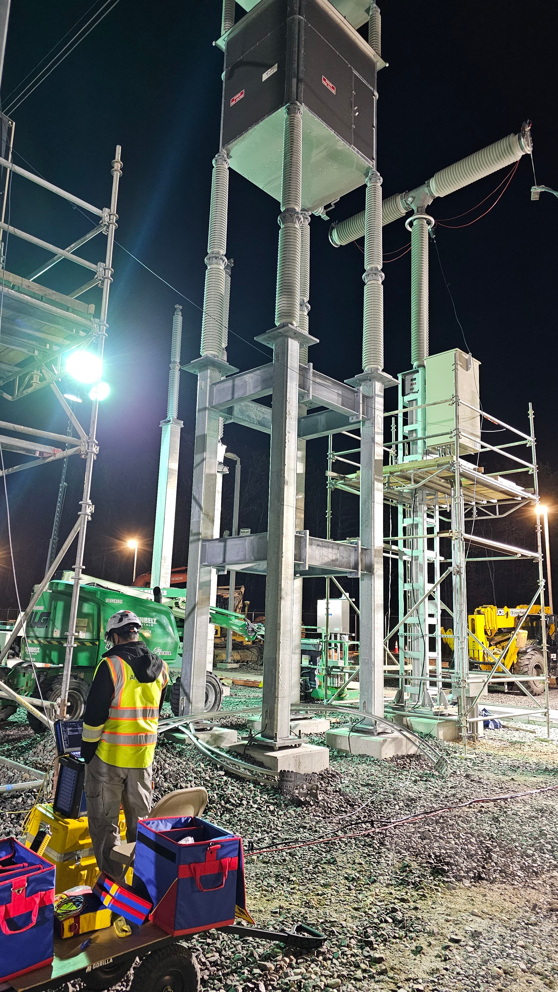 Night substation operations